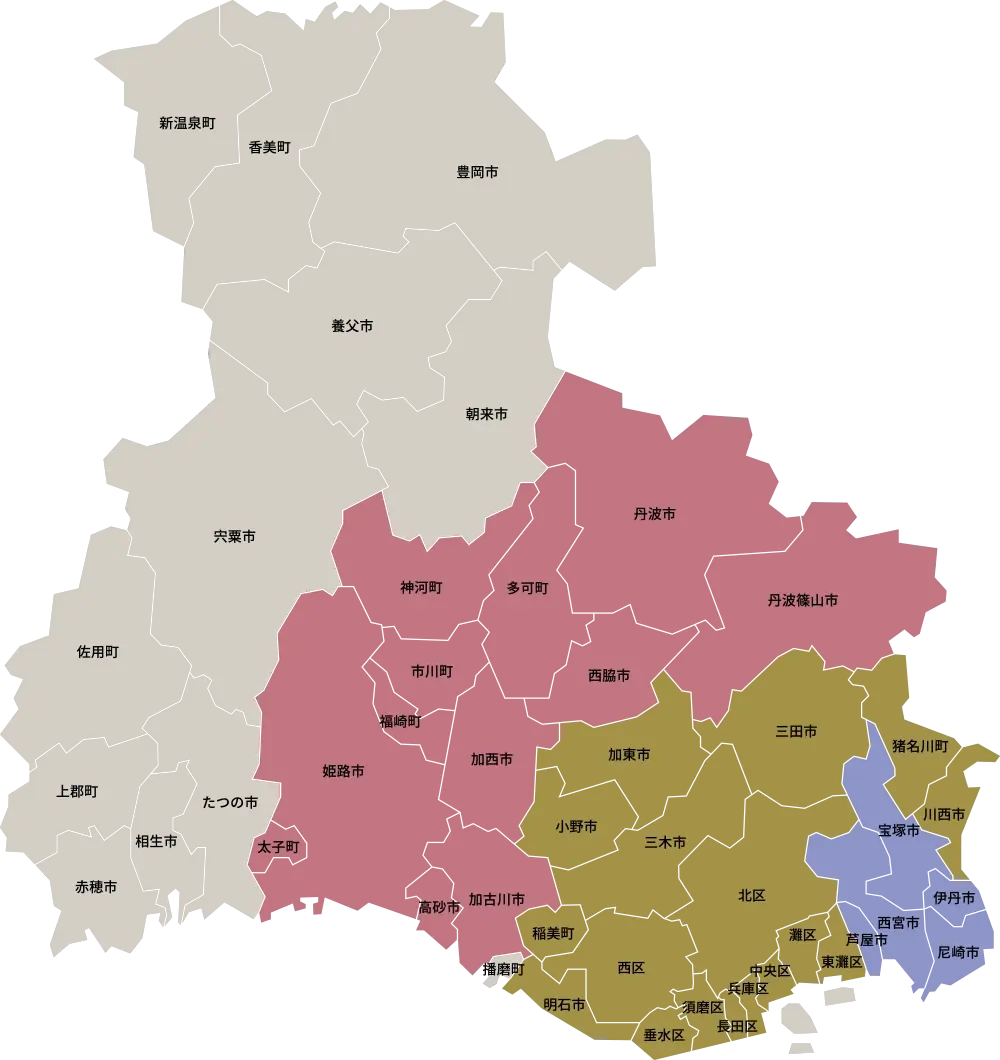 兵庫県map
