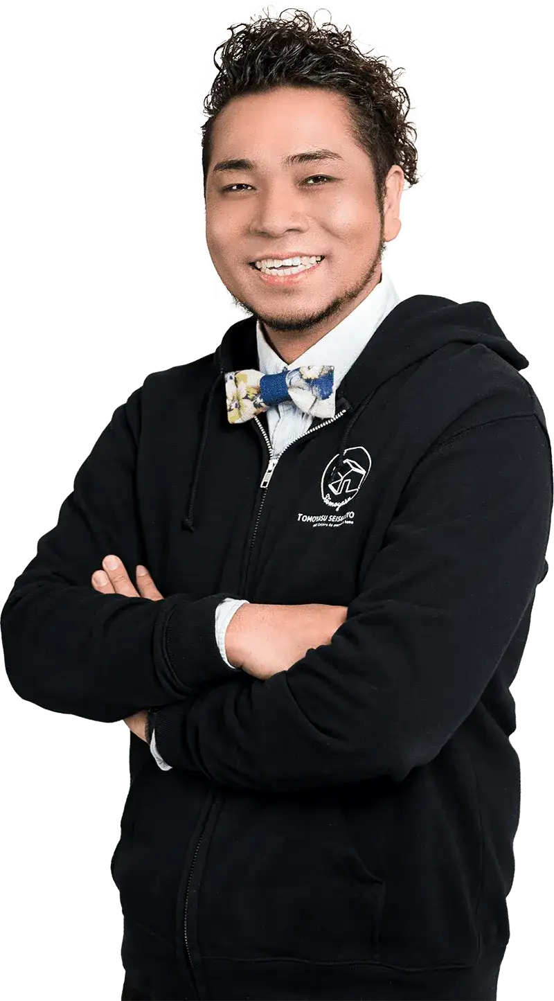 代表取締役社長　友安 啓則