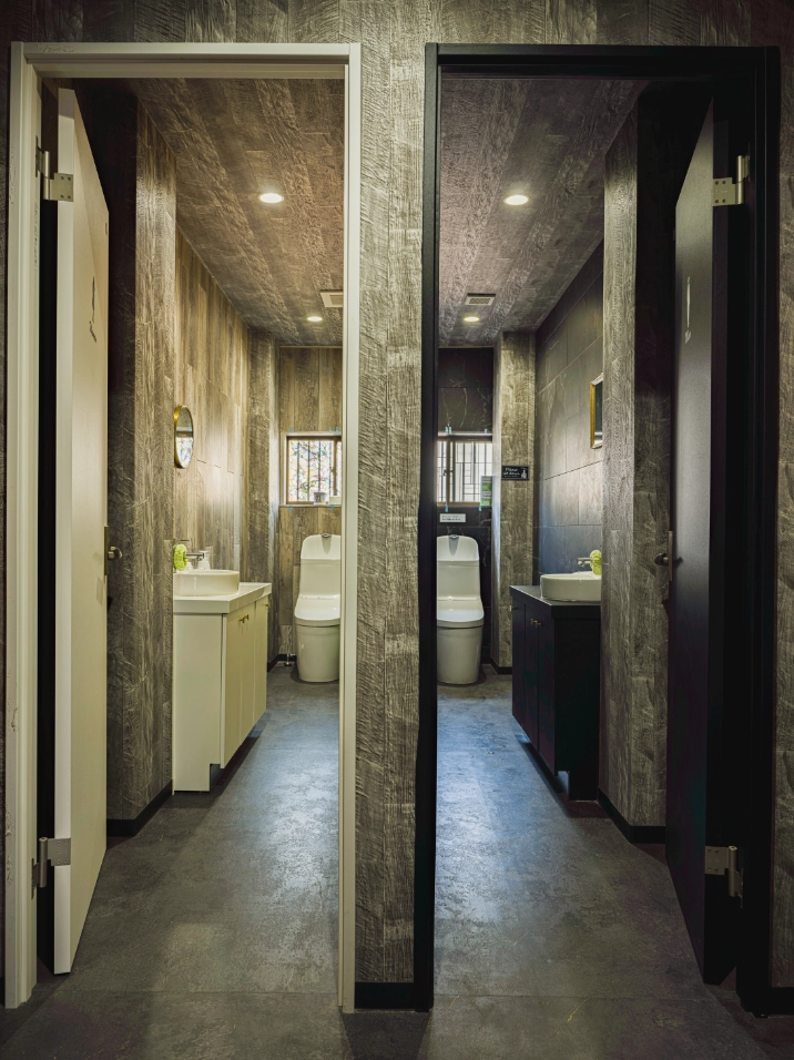 リノベーション後のF1トイレ