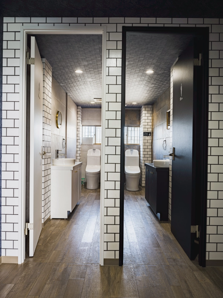 リノベーション後のF2トイレ