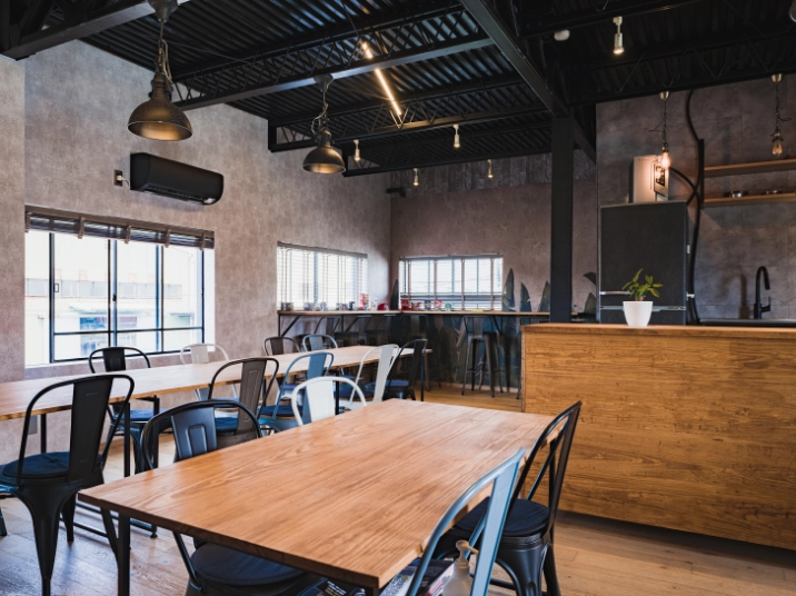 リノベーション後のコミュニティースペース